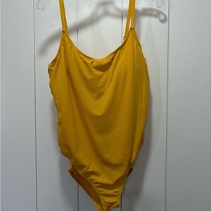Angie x Mindy The Amalfi One Piece Swimsuit Daffodill Yellow Size XL